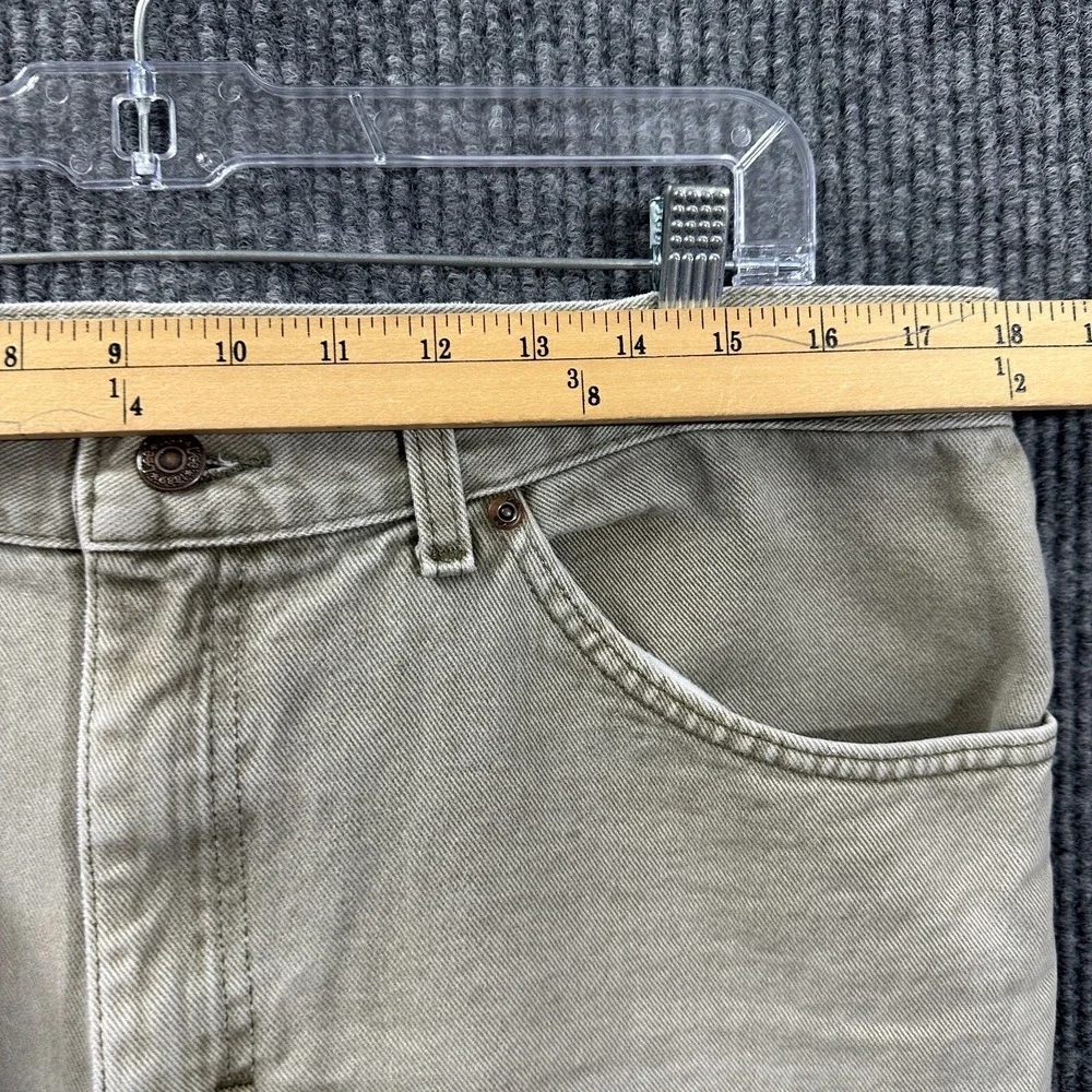Lee Mens Chino Pants Size 38 Beige Casual Straight Leg Flat Front‎ Mid Rise